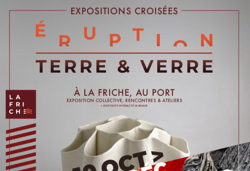 Affiche Exposition Terre et Verre